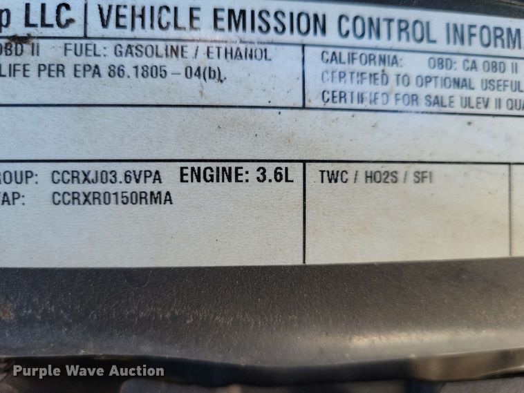 image for item DX6988 2012 Dodge Grand Caravan van