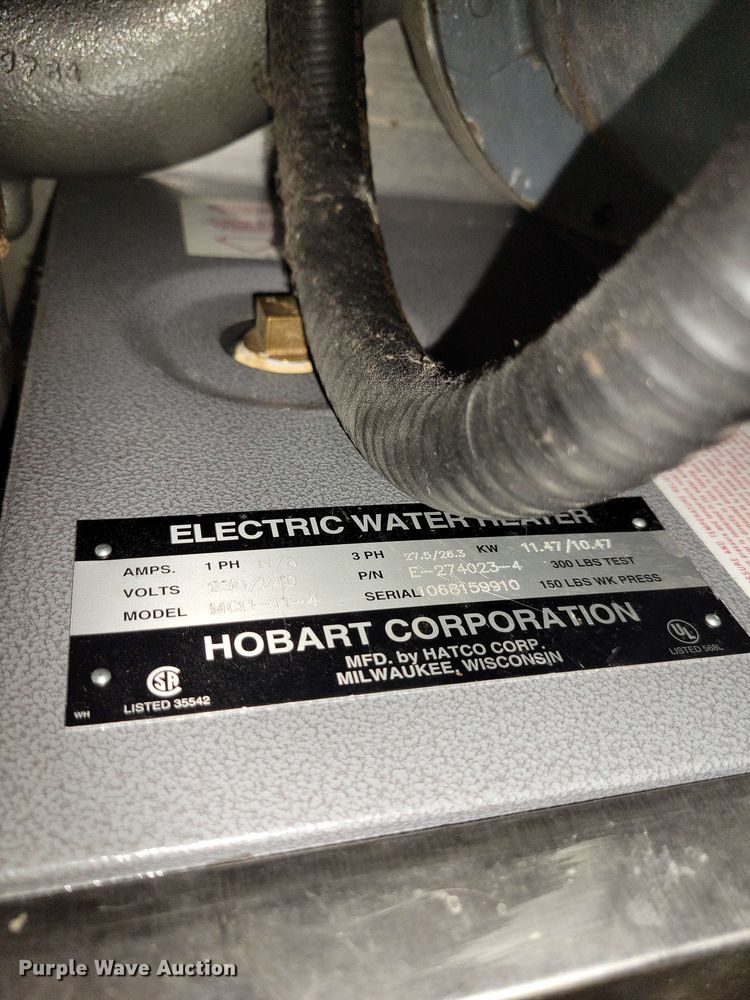 image for item DX6989 Hobart AM14 dishwasher