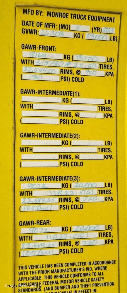 image for item DY0087 2014 Freightliner 108SD dump truck