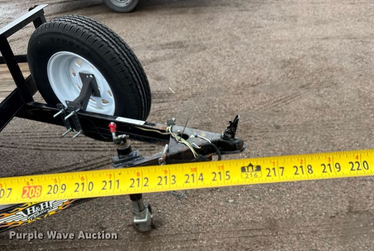 image for item DY0088 2006 H&H FD-306 utility trailer