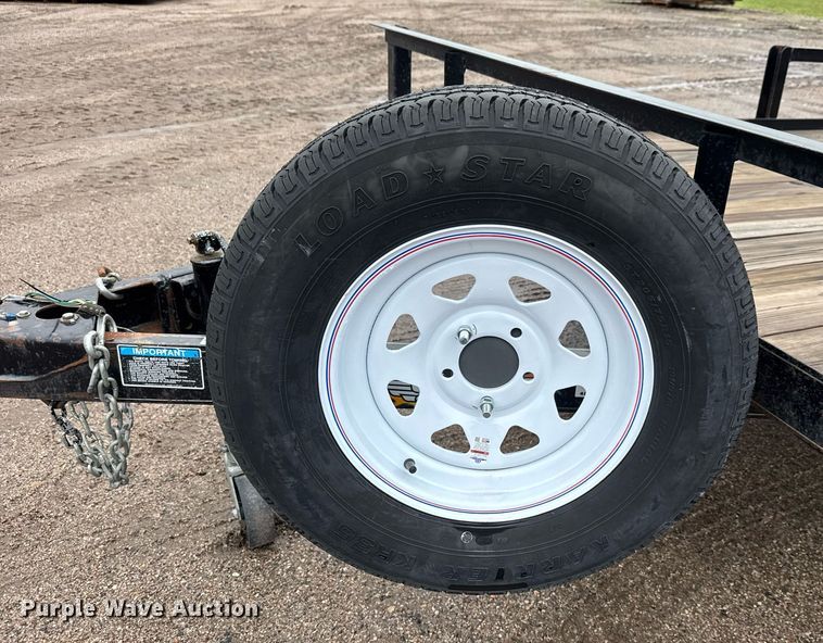 image for item DY0088 2006 H&H FD-306 utility trailer