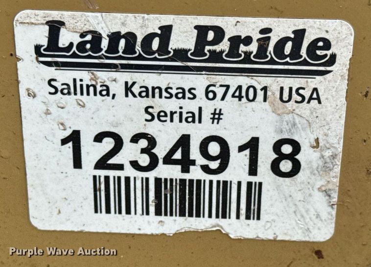 image for item DY0090 2018 Land Pride RCM5615 Commander Series 2 batwing rotary mower