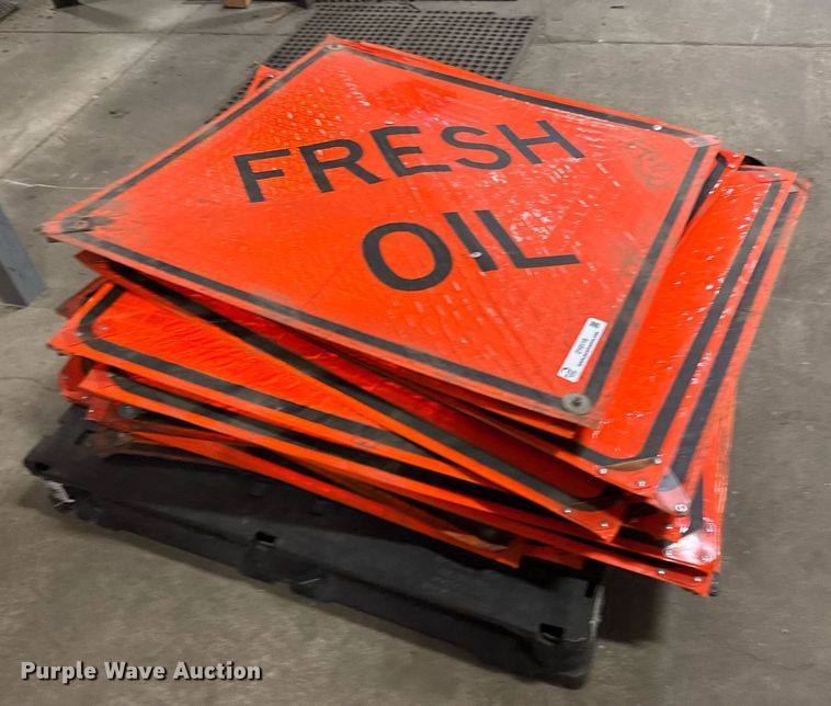 image for item DY0119 (20) fresh oil signs 