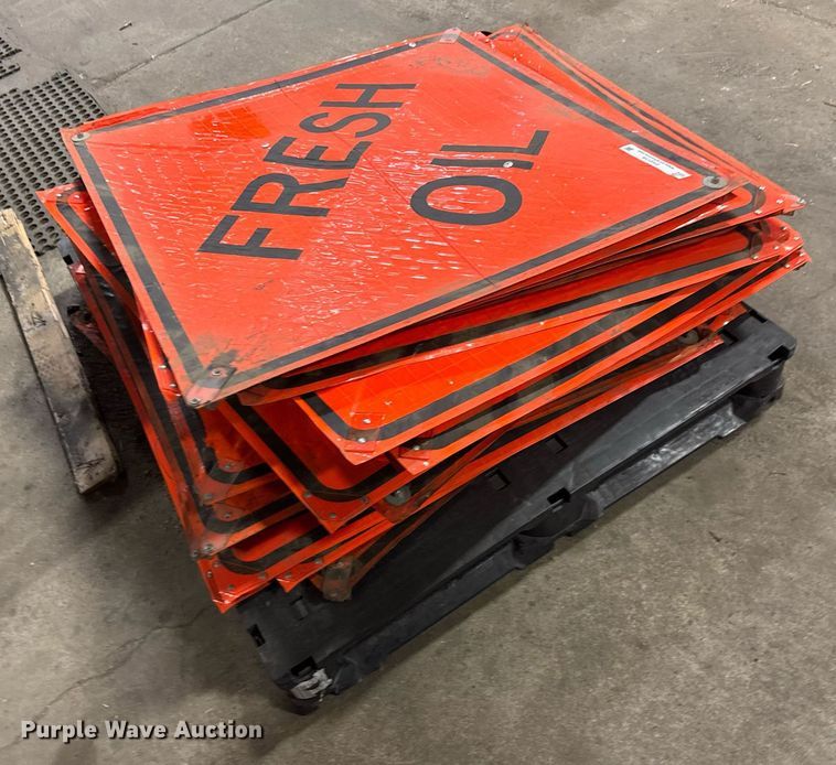 image for item DY0119 (20) fresh oil signs 