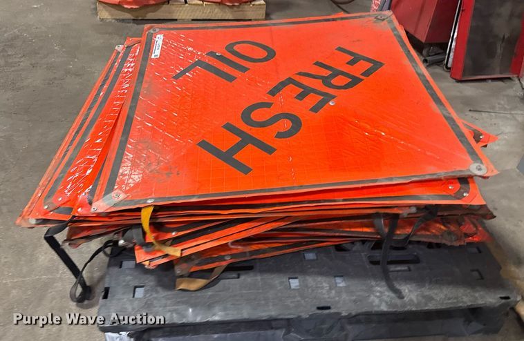 image for item DY0119 (20) fresh oil signs 