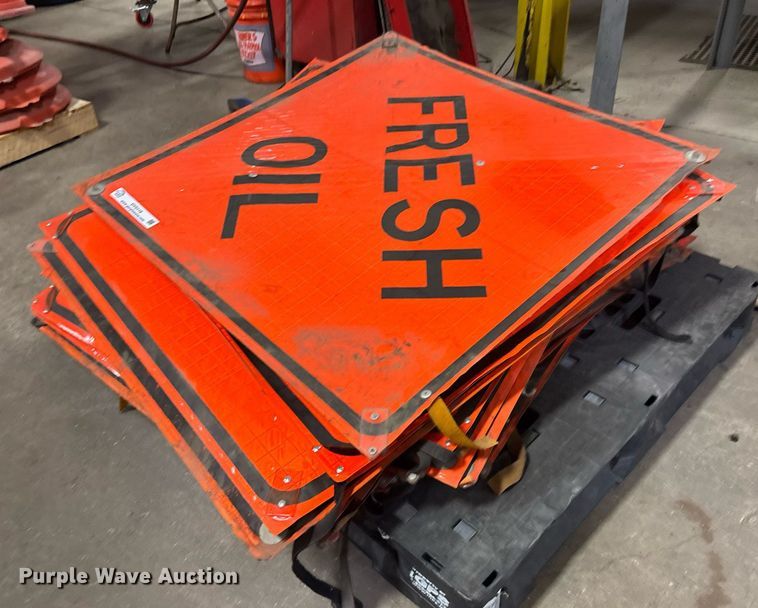 image for item DY0119 (20) fresh oil signs 