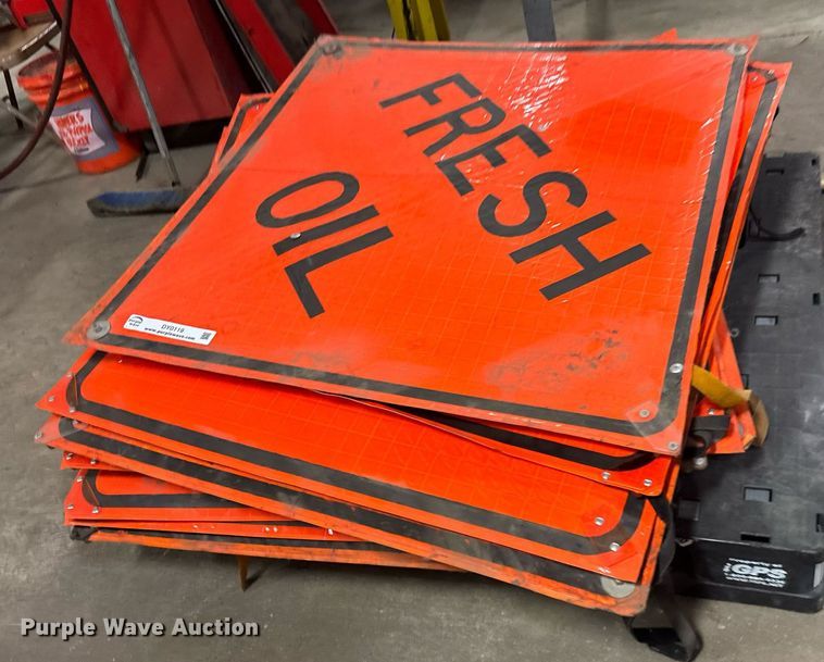 image for item DY0119 (20) fresh oil signs 