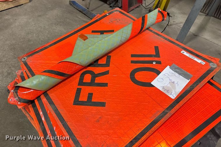 image for item DY0119 (20) fresh oil signs 