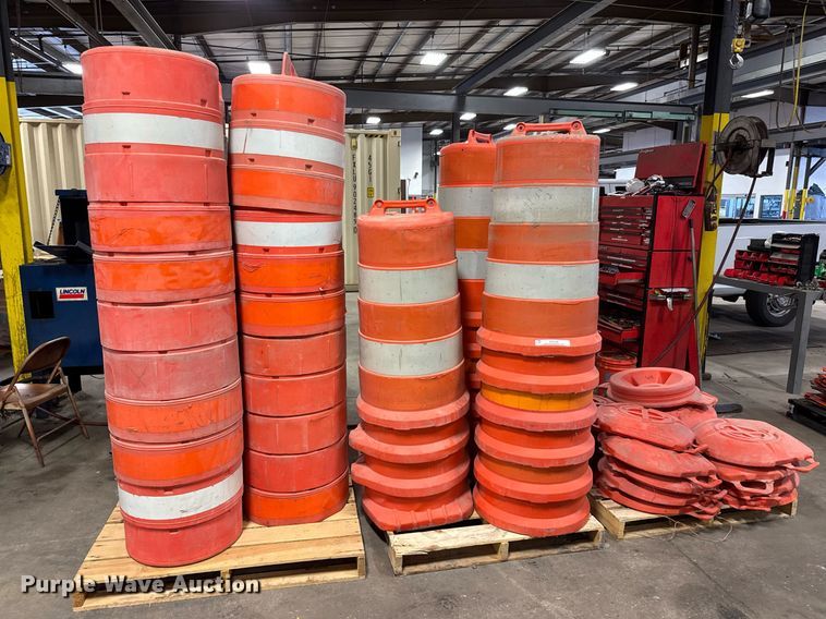 image for item DY0120 Approximately 30 traffic barrels