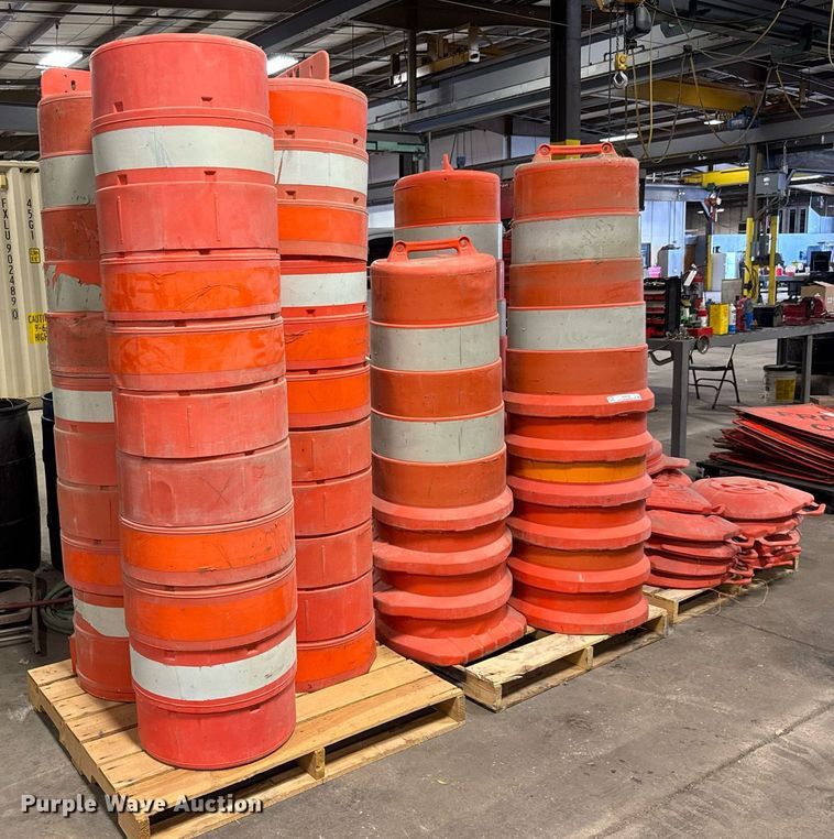 image for item DY0120 Approximately 30 traffic barrels