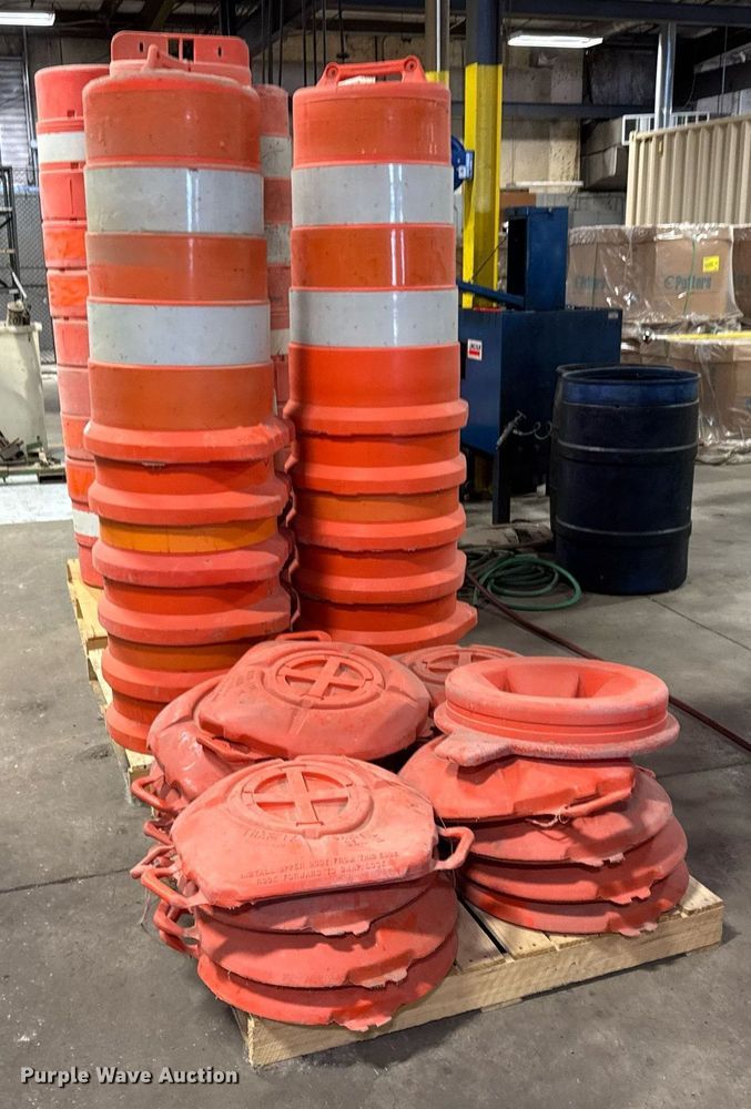 image for item DY0120 Approximately 30 traffic barrels