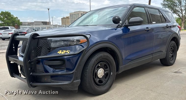 image for item DY0128 2020 Ford Explorer Police Interceptor SUV