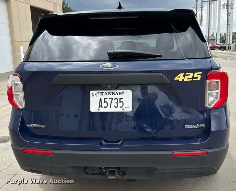 image for item DY0128 2020 Ford Explorer Police Interceptor SUV