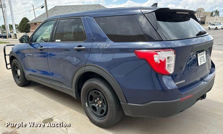 image for item DY0128 2020 Ford Explorer Police Interceptor SUV