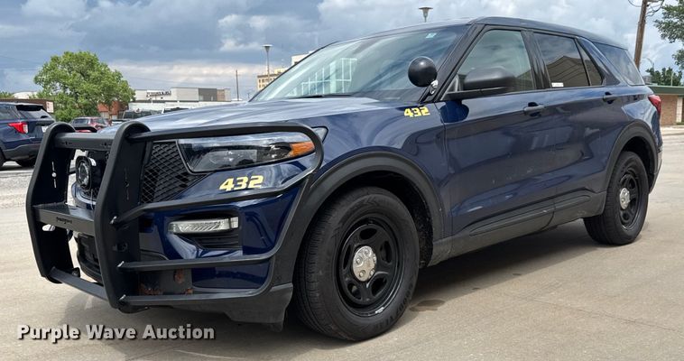image for item DY0130 2020 Ford Explorer Police Interceptor SUV