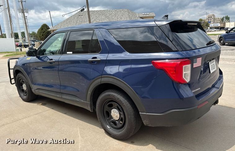 image for item DY0130 2020 Ford Explorer Police Interceptor SUV