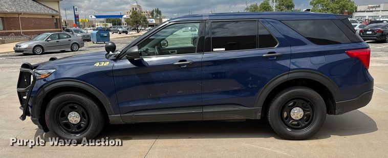 image for item DY0130 2020 Ford Explorer Police Interceptor SUV