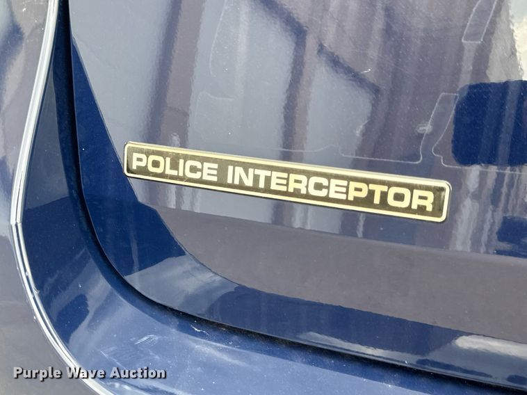 image for item DY0130 2020 Ford Explorer Police Interceptor SUV