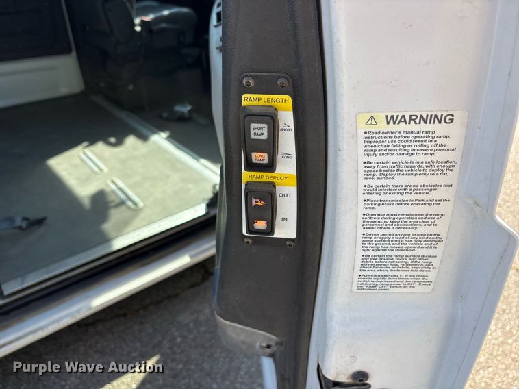 image for item DY0488 2012 Vehicle Production Group MV-1 handicap accessible van