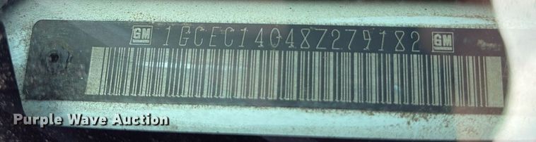 image for item DY0528 2008 Chevrolet Silverado 1500 pickup truck