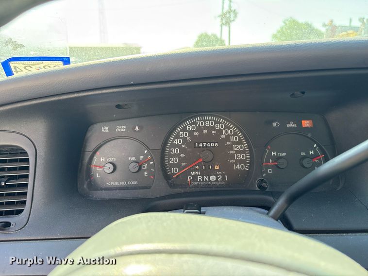 image for item DY0531 2001 Ford Crown Victoria Police Interceptor 