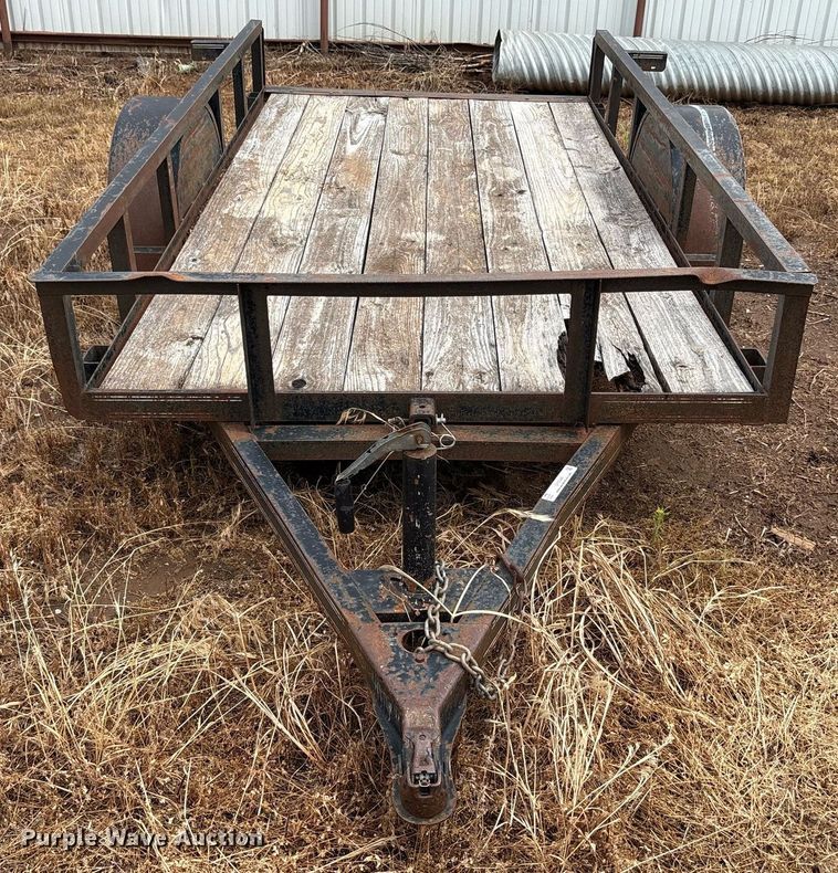 image for item DY2544 Shop Built utility trailer