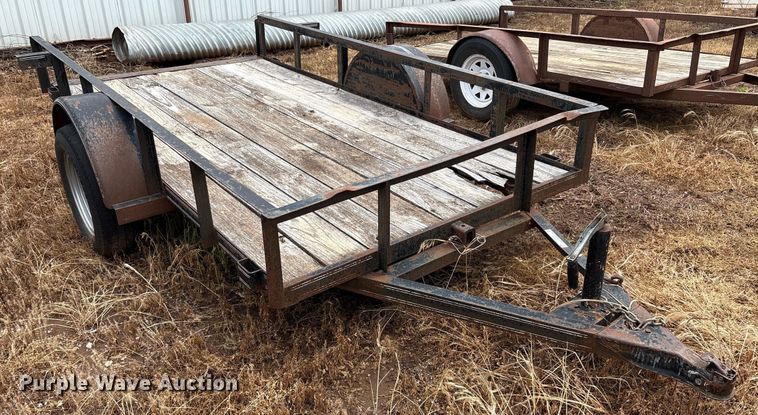 image for item DY2544 Shop Built utility trailer