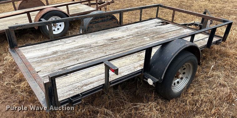 image for item DY2544 Shop Built utility trailer