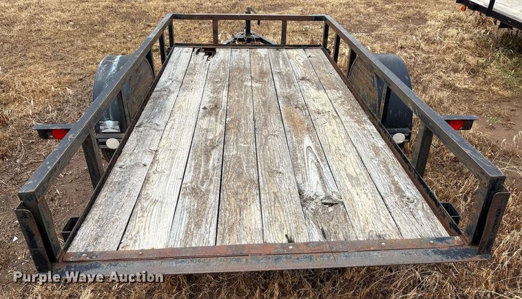 image for item DY2544 Shop Built utility trailer