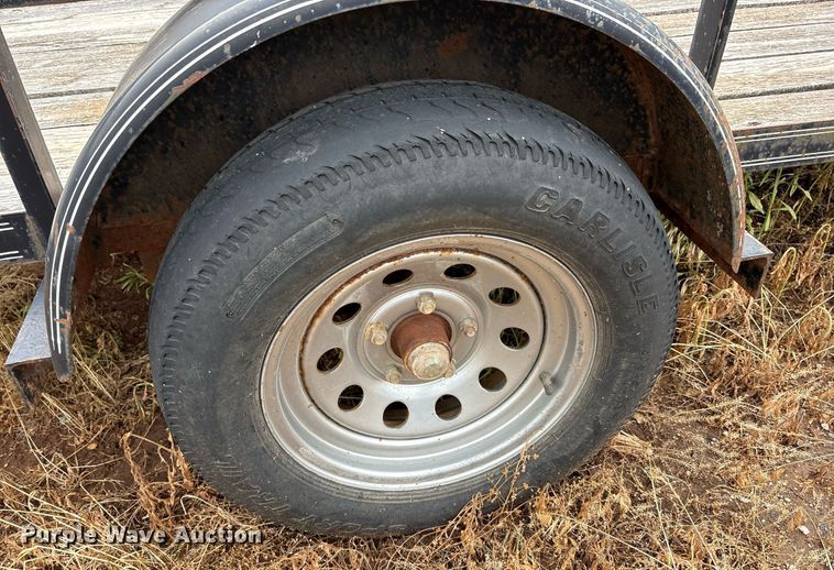 image for item DY2544 Shop Built utility trailer