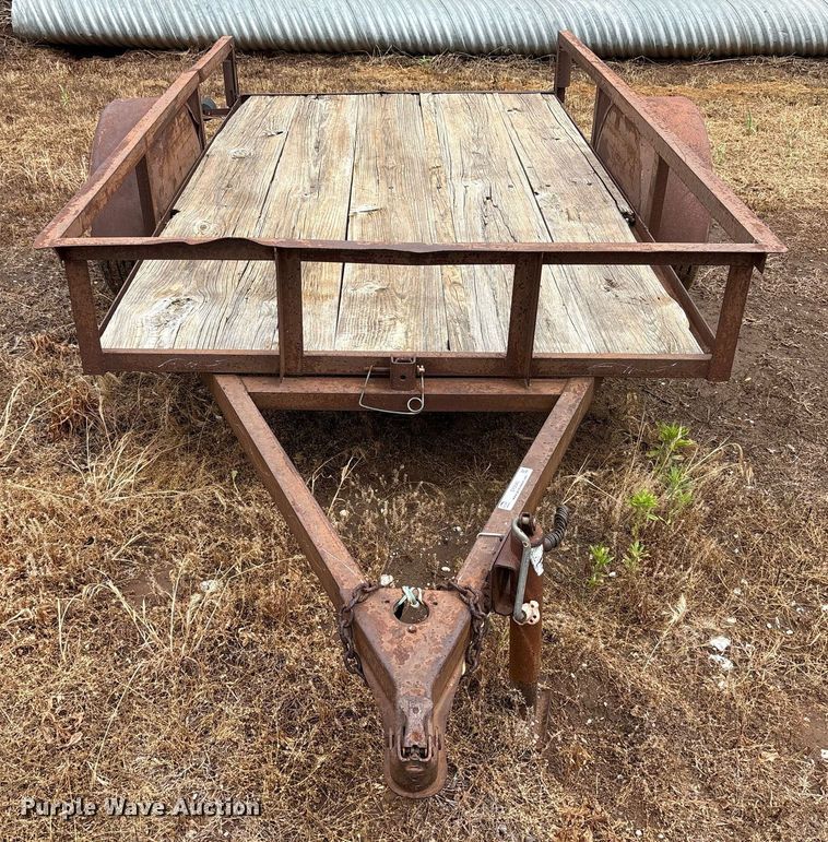 image for item DY2545 Shop Built utility trailer
