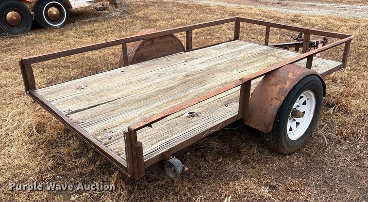image for item DY2545 Shop Built utility trailer