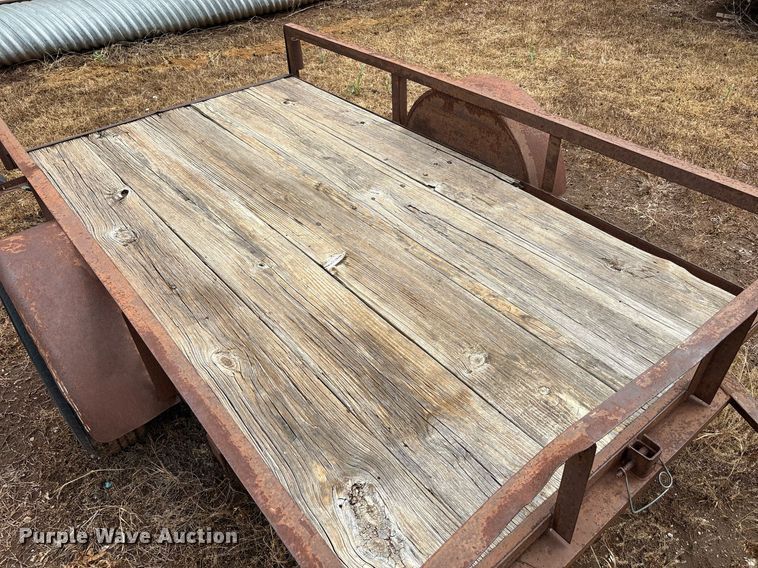 image for item DY2545 Shop Built utility trailer