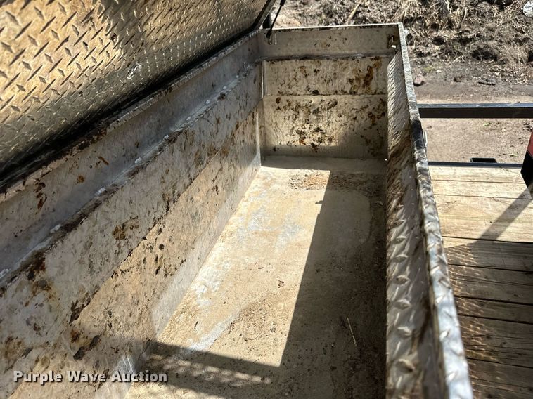 image for item EB2592 2008 PJ utility trailer with instaprime mp 150 water pump