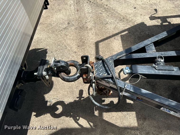 image for item EB2592 2008 PJ utility trailer with instaprime mp 150 water pump
