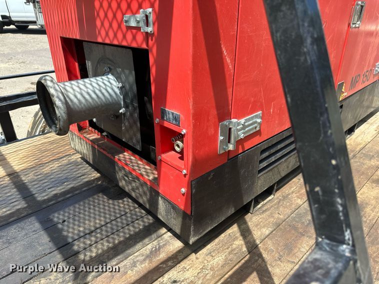 image for item EB2592 2008 PJ utility trailer with instaprime mp 150 water pump