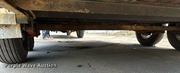 image for item EB2592 2008 PJ utility trailer with instaprime mp 150 water pump