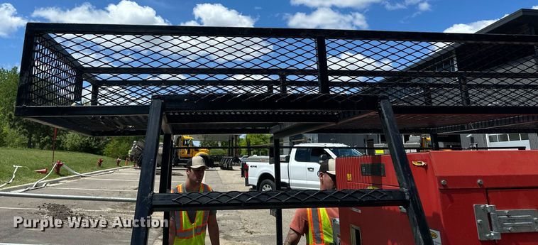 image for item EB2592 2008 PJ utility trailer with instaprime mp 150 water pump