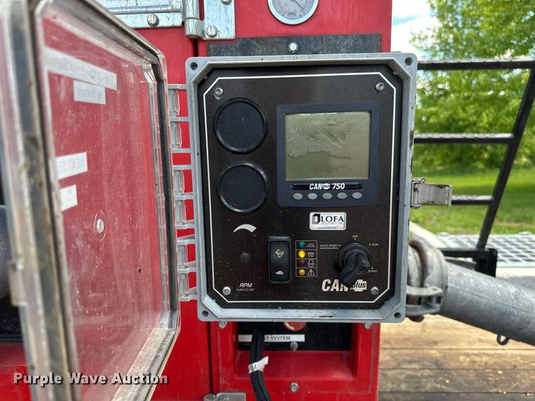 image for item EB2592 2008 PJ utility trailer with instaprime mp 150 water pump