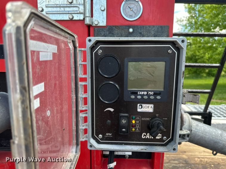 image for item EB2592 2008 PJ utility trailer with instaprime mp 150 water pump