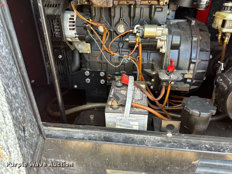 image for item EB2592 2008 PJ utility trailer with instaprime mp 150 water pump