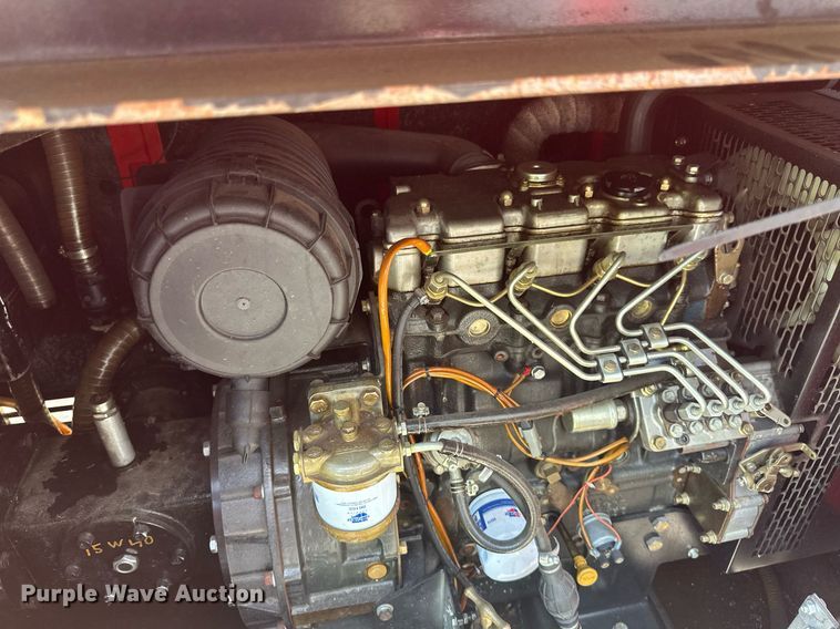 image for item EB2592 2008 PJ utility trailer with instaprime mp 150 water pump