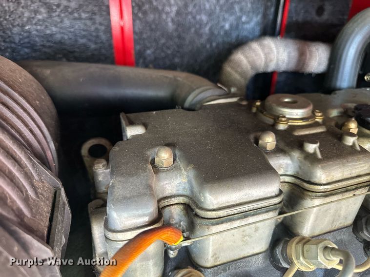 image for item EB2592 2008 PJ utility trailer with instaprime mp 150 water pump