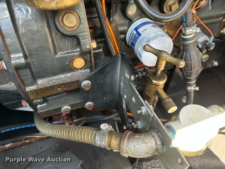 image for item EB2592 2008 PJ utility trailer with instaprime mp 150 water pump