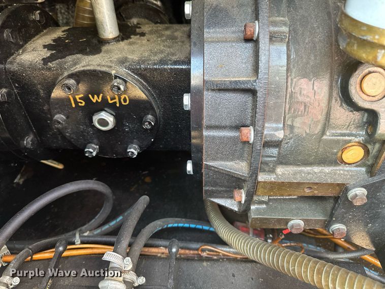 image for item EB2592 2008 PJ utility trailer with instaprime mp 150 water pump