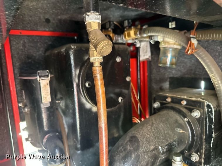 image for item EB2592 2008 PJ utility trailer with instaprime mp 150 water pump