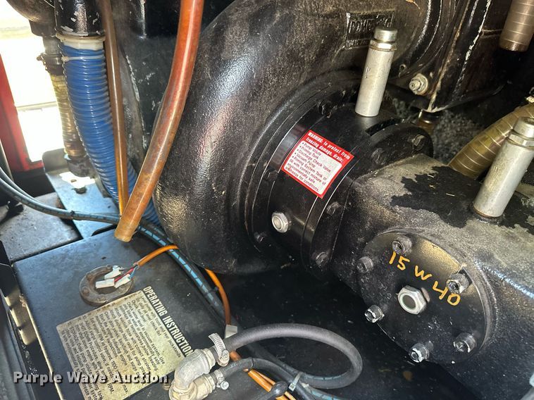 image for item EB2592 2008 PJ utility trailer with instaprime mp 150 water pump