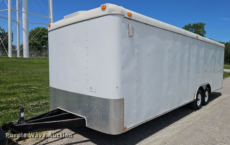 image for item EB8034 2010 Interstate West Corp enclosed cargo trailer