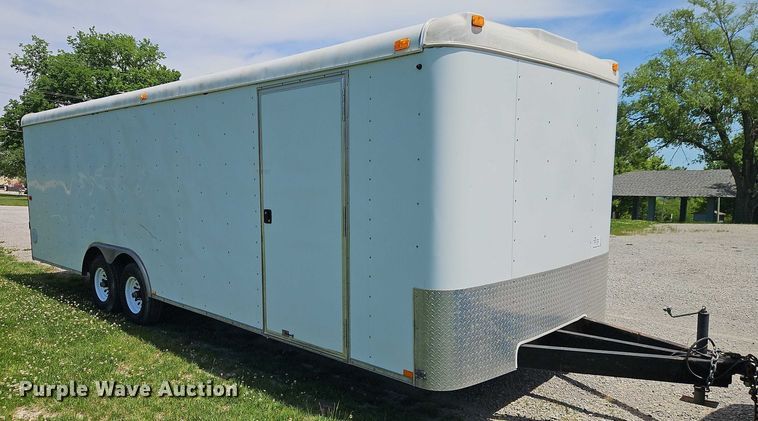 image for item EB8034 2010 Interstate West Corp enclosed cargo trailer