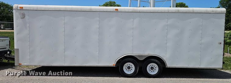 image for item EB8034 2010 Interstate West Corp enclosed cargo trailer